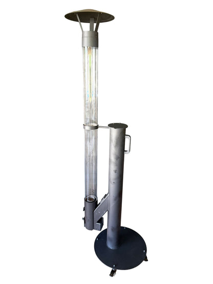 pelletflare mobiele pelletkachel met extra pellet inhoud